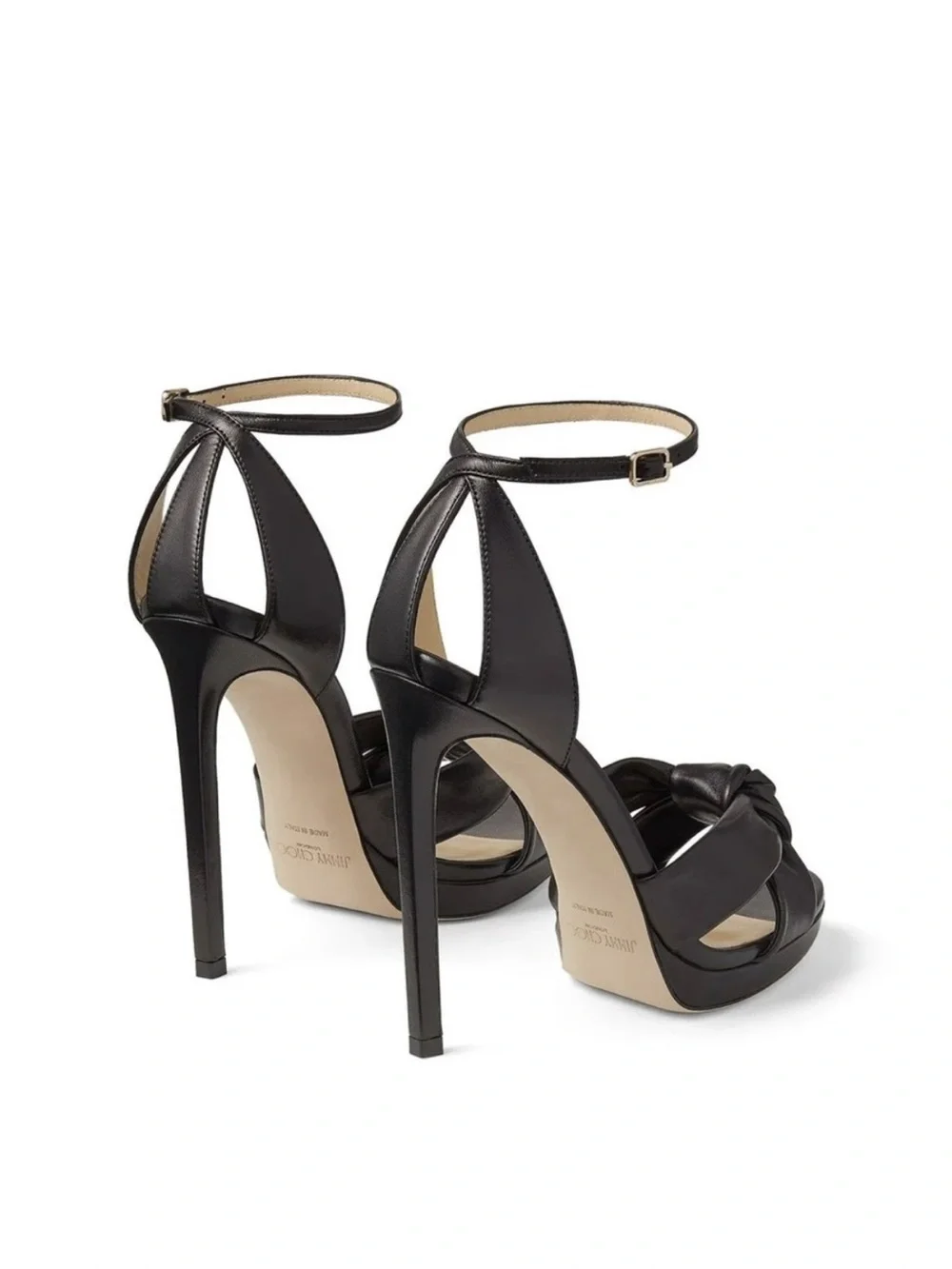 New Jimmy Choo - Rosie 120 leather sandals $1,095 37